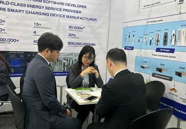 乐玩LEWIN新能源亮相韩国展会，为全球充电行业贡献“中国力量”(图4)